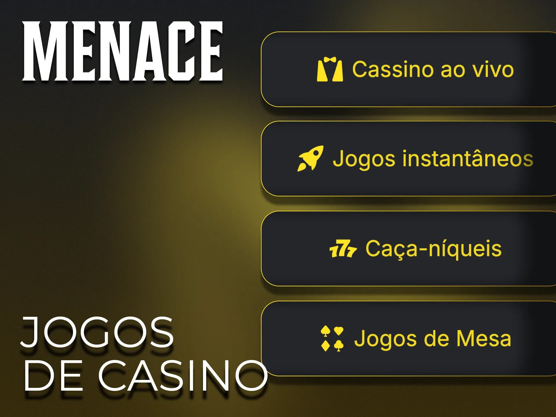 Desfrute de uma experiência de jogo completa com a aplicação Menace King.