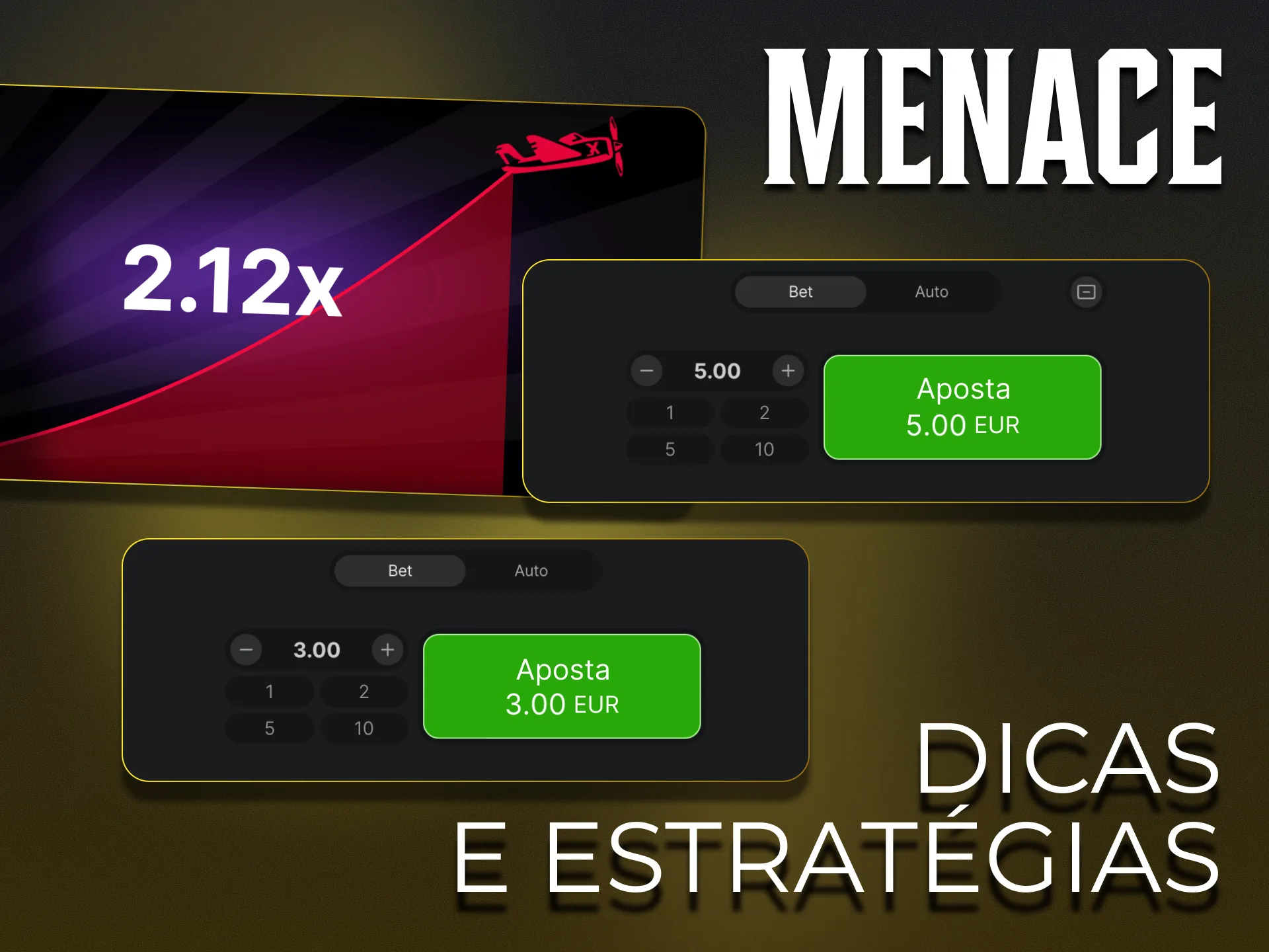 Jogue Aviator Menace King com mais controlo seguindo algumas dicas simples.