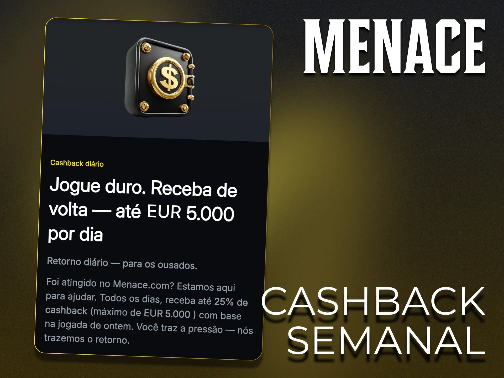 Sexta-feira é dia de bónus em dinheiro do Menace King.