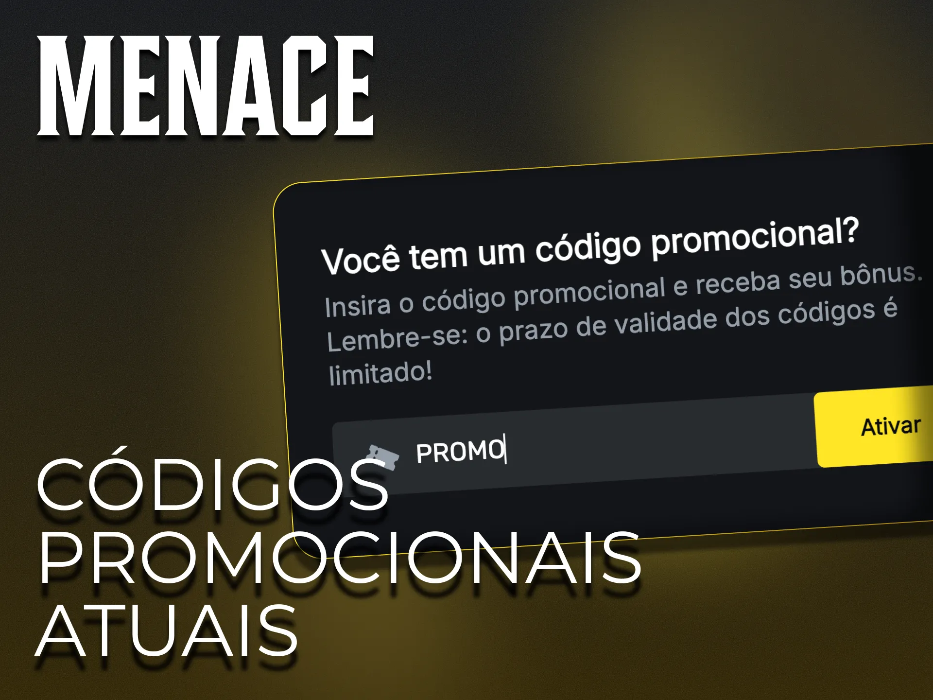 Ative o código promocional Menace King e aproveite agora mesmo.