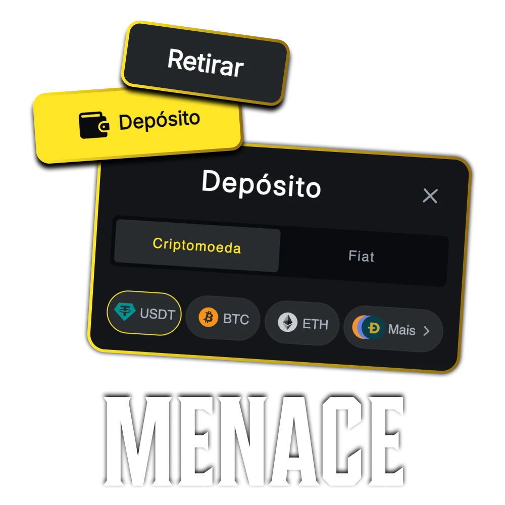 Saiba mais sobre os métodos de pagamento da Menace King.