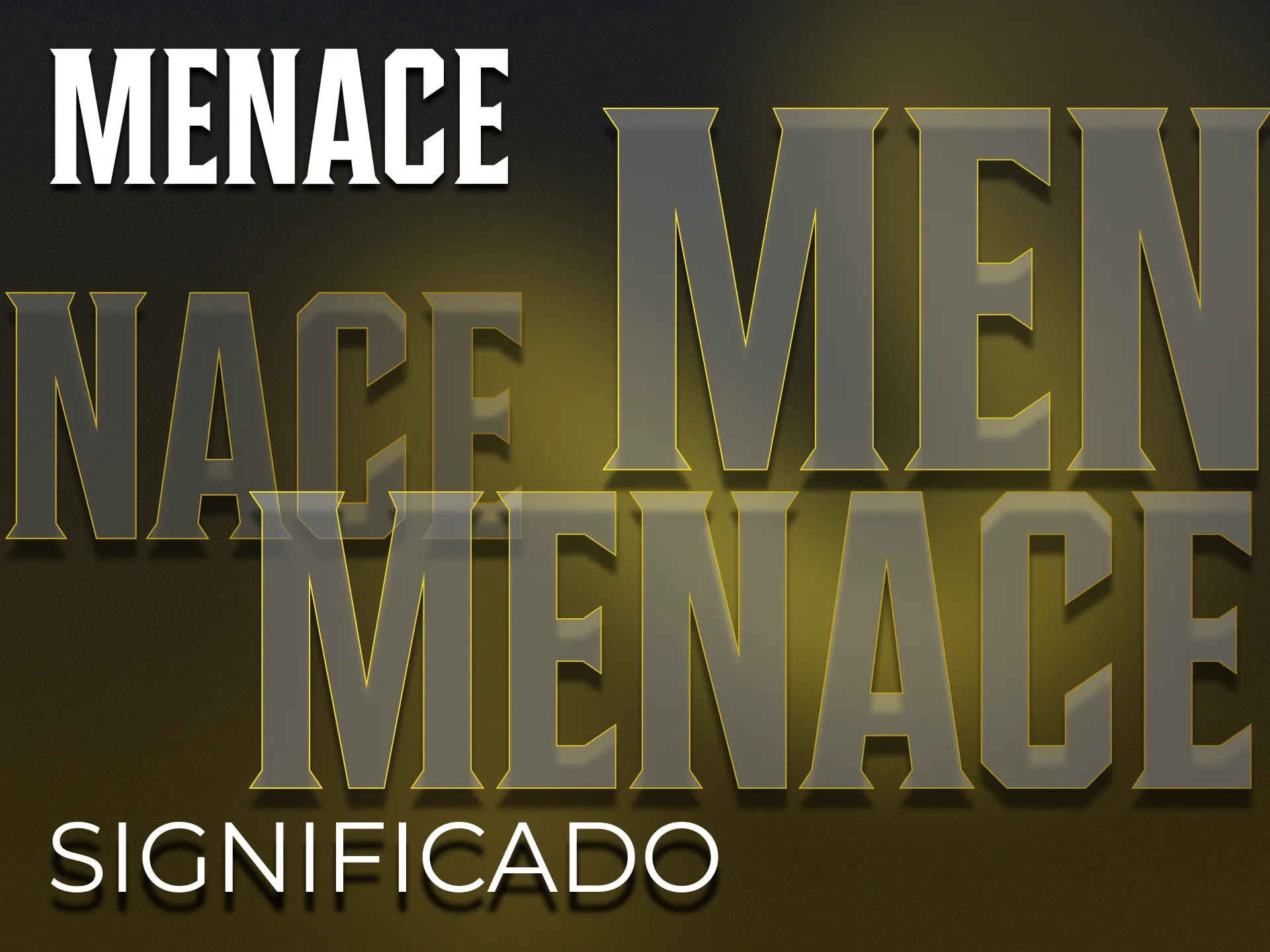O significado do nome Menace King.