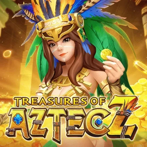 Explore civilizações antigas na slot Treasures of Aztec no Menace King.