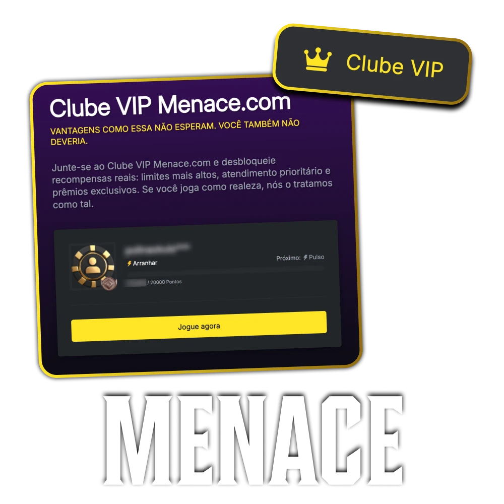 Junte-se ao Programa VIP Menace King em Portugal.